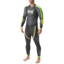 Tyr Wetsuit Hurricane Cat-5 S Black / Green / Yellow