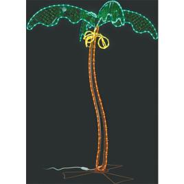 Mings Mark Inc Coqueiro Palmeira Decorativo Luz Led 12.7 cm Green