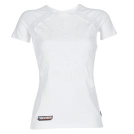 Philipp Plein Sport  T-Shirt mangas curtas FORMA LINEA  Branco Disponível em tamanho para senhora. S,M,L,XL.Mulher > Roupas > Camiseta