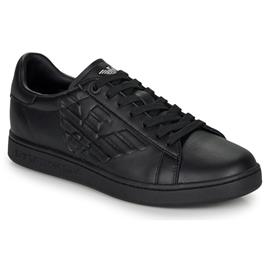 Emporio Armani EA7  Sapatilhas CLASSIC NEW CC  Preto Disponível em tamanho para senhora. 38,40,42,44,46,36 2/3,37 1/3,39 1/3,40 2/3,41 1/3,43 1/3,44 2/3,45 1/3.Mulher > Sapatos > Tenis