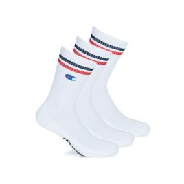 Champion  Meias de desporto CREW SOKS X3  Branco Disponível em tamanho para senhora. 43 / 46,39 / 42.Mulher > Roupa interior >Meias de desporto