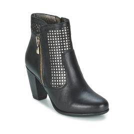 Andrea Conti  Botins SAMPI  Preto Disponível em tamanho para senhora. 36,41.Mulher > Sapatos > Botins