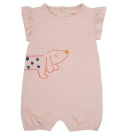 Noukie's  Macacões/ Jardineiras ISAAC  Rosa Disponível em tamanho para rapariga. 3 mois,6 mois,12 mois,1 mois.Criança > Menina