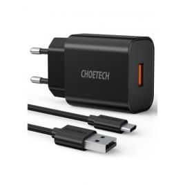 Carregador Choetech Quick Charge 3.0 18w 3a