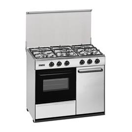 MAGMA FOGAO INOX 5 GAS QUEIMADOR WOK 89x55CM C/PO.