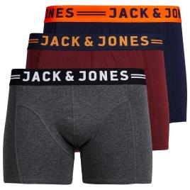 Jack & Jones Junior Lote de 3 boxers, 10-16 anos