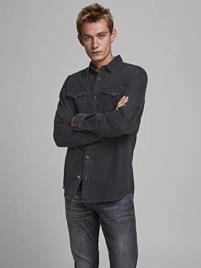 Jack & Jones Camisa em ganga slim, Jjesheridan