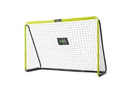 Exit Tempo Steel Football Goal 240X160Cm Green/Black Crianças Independente