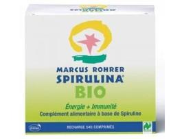 Suplemento Alimentar MARCUS ROHRER Spirulina Recarga Bio (540 comprimidos)