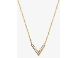 Colar VILA NOVA com Pendente (Aço Inoxidável - Dourado - Tamanho Único)