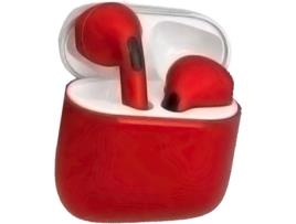 Auriculares Bluetooth KLACK® Desportivo (In Ear - Microfone - Vermelho)