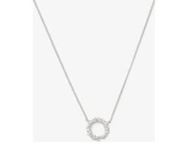 Colar VILA NOVA com Pendente (Latão - Prateado - Tamanho Único)