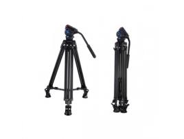 Tripé LEOFOTO VT-20+LF-75 (Vídeo - Altura Máxima: 182 cm - Alumínio)