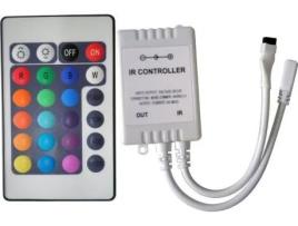 Controlador Mini Rgb Eco 12V C/Pilha