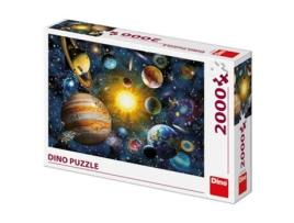 Puzzle 2000 Pcs Sistema Solar Dino