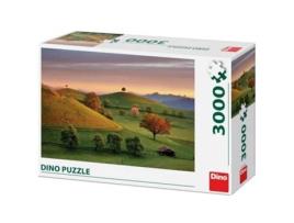 Puzzle 3000 Pcs Aurora Fantástica Dino