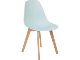 Cadeira de Jantar SKLUM Brich Scand (Azul - Polipropileno - 85 x 46 x 53 cm)