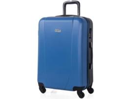 Mala de Viagem ITACA Abs Texturizado (Média - 70 L - Azul)