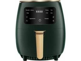 Fritadeira TECHNO-STORE Verde (Capacidade: 4.5L - 1400 W)