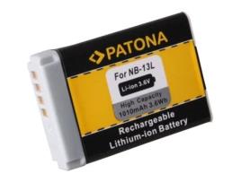 Bateria PATONA para Canon NB-13L 1010mAh