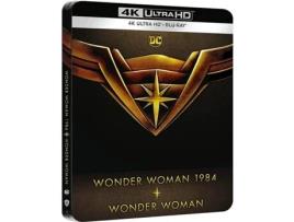 Filme Wonder Woman (2017) + Wonder Woman 1984 (2020) (Steelbook) (4K Ultra HD)  WARNER BROS