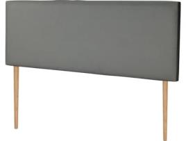 Cabeceira de Cama DHOME Estofada (Cinzento - Polipele - 150 x 5 x 105 cm)