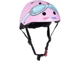 Capacete KIDDIMOTO Pink Goggles BMX Tamanho M Rosa