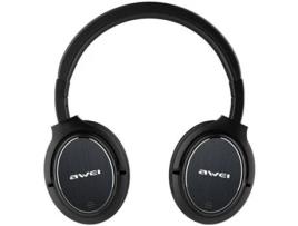 Auscultadores Bluetooth AWEI A950Bl (Over Ear - Preto)