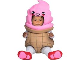 Fato de Bebé VIVING COSTUMES Gelado (Tam: 1 ano)