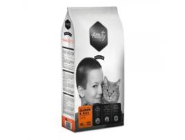 Raçao Seca Amity Premium Gatos Adult Salmon 10Kg