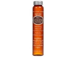 Hask Óleo de Cabelo Amaciante de Proteínas Queratina 18 Ml 18 Ml