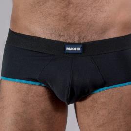 MACHO MS24A SLIP BRIEF AZUL ESCURO S