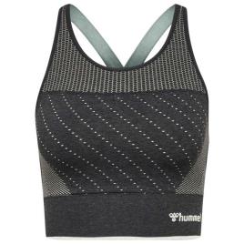 Hummel Parte Superior Sem Costura Hana XS Black Melange