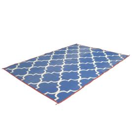 Bo-Camp Tapete de exterior Chill mat Casablanca 2,7x2 m azul