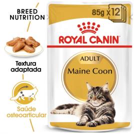 Royal Canin Breed Maine Coon - Pack económico: 24 x 85 g