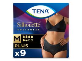 Silhouette Ropa interior Incontinencia Femenina Plus Noir, Talla M 9 uds