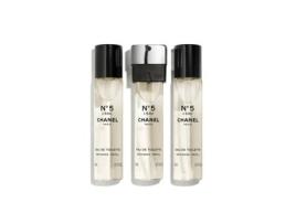 N°5 L'EAU  EAU DE TOILETTE TWIST AND SPRAY   3X20 ML RECARGA