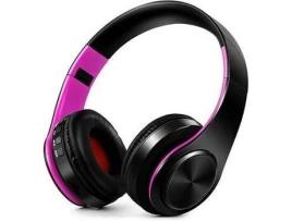 Auscultadores Bluetooth JGB (On Ear - Microfone - Preto)