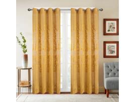 Cortina BEST INTERIOR Indie (Branco - Lino - 140x240 cm)
