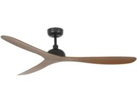Ventoinha de Teto FARO BARCELONA Gotland Castanho (30 W - Diâmetro 132 cm)