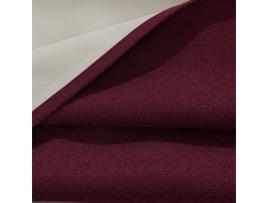 Cortina BEST INTERIOR Aglaïa (Borgonha - Poliéster - 140x260 cm)