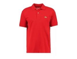 Lacoste Polo direito em malha piqué L1212