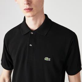 Lacoste Polo direito em malha piqué L1212 