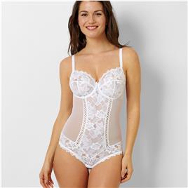 Sans Complexe Body envolvente em renda Arum
