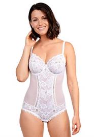 Sans Complexe Body envolvente em renda Arum
