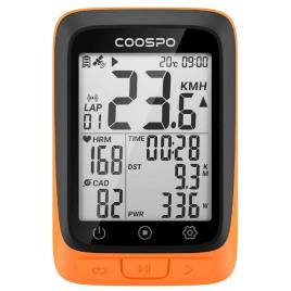 Coospo Computador Bicicletas Sem Fio Bc107 One Size Black / Orange