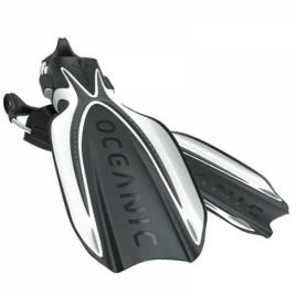 Oceanic Barbatanas Megulho Manta Ray EU 44-46 White / Black