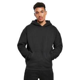Build Your Brand Moletom Com Capuz Ultra Heavy Cotton Box M Black