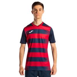 Joma Camiseta Manga Corta Europa V S Navy / Red