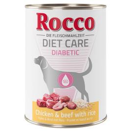 Rocco Diet Care Diabetic Frango e vaca com arroz 400 g  - 6 x 400 g